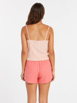 Volcom Lil Tank-Hazey Pink— Alternate View