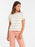 Volcom Hypen On Strypes Tee-Sand