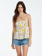 Volcom Happy Clouds Tank-Multi