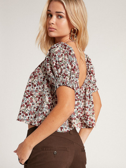 Volcom Flower Trip Shirt-Multi