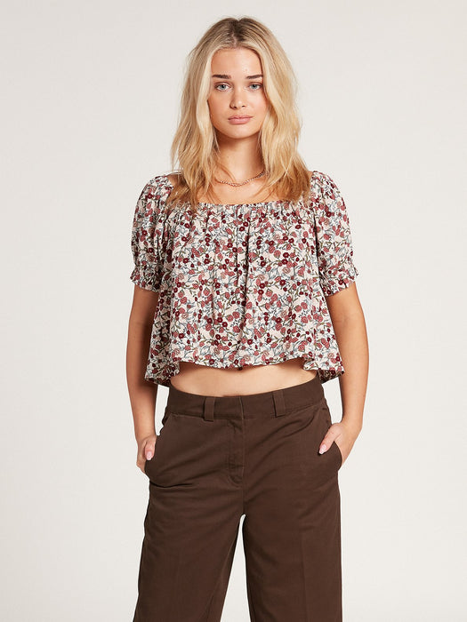 Volcom Flower Trip Shirt-Multi