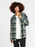 Volcom Oversize Me L/S Shirt-Dark Pine