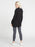 Volcom Breezy Babe Wrap Sweater-Black