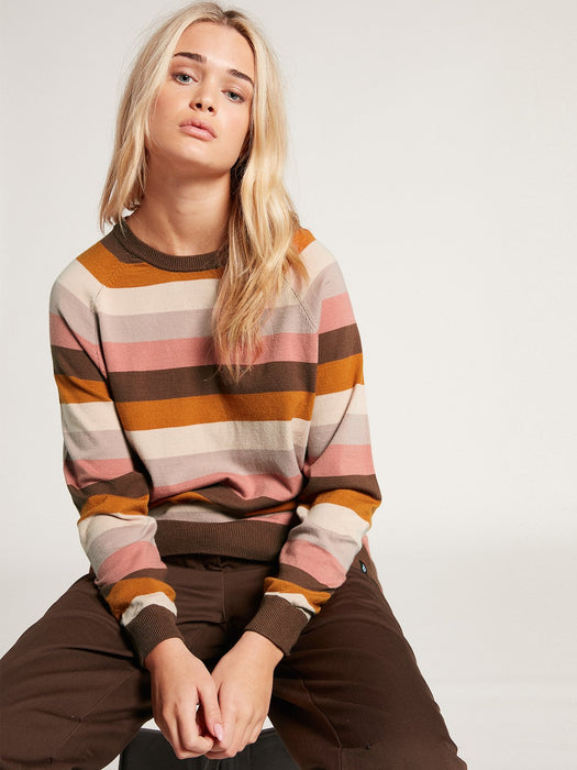 Volcom Over N Out Sweater-Multi