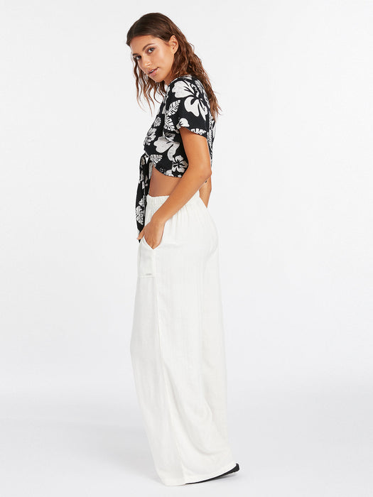Volcom Coco Ho Pants-Star White