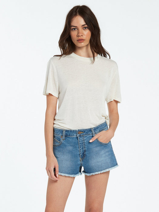 Volcom Stoney Stretch Shorts-Jasper Blue