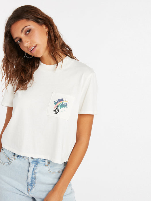 Volcom Pocket Dial Tee - Star White Volcom Pocket Dial Tee - Star White