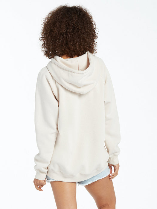 Volcom Truly Stoked BF Sweatshirt-Bone