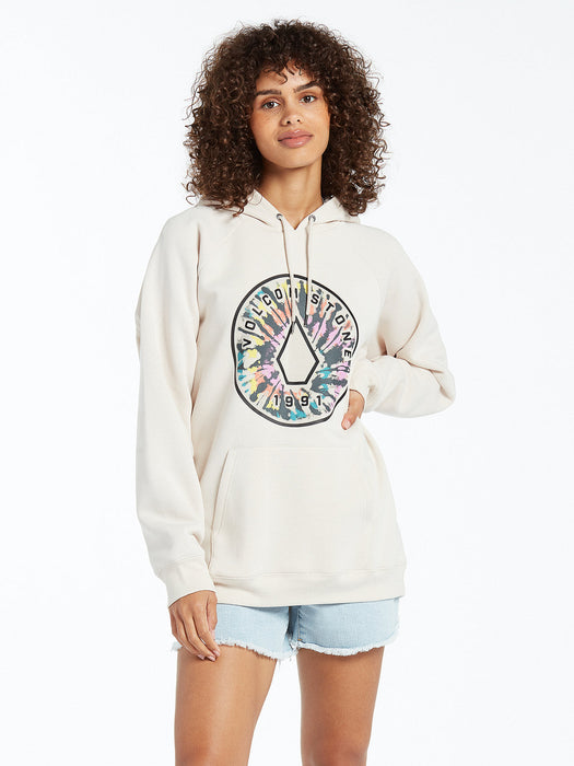 Volcom Truly Stoked BF Sweatshirt-Bone