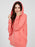 Volcom Lil Zip Fleece Sweatshirt-Electric Coral