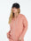 Volcom LIL Zip Fleece Sweatshirt-Light Mauve