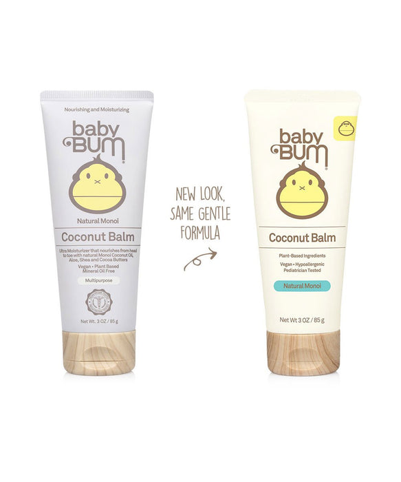 Sun Bum Baby Bum Coconut Balm-Natural Monoi-3 oz