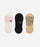 Billabong Safari Nights No Show Socks-Black Multi