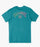 Billabong Arch Fill Tee-Teal