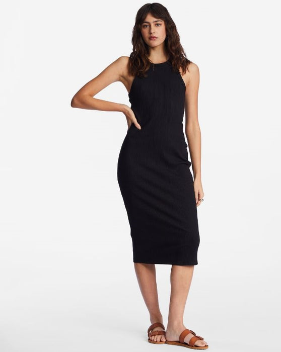 Black billabong dress cheap