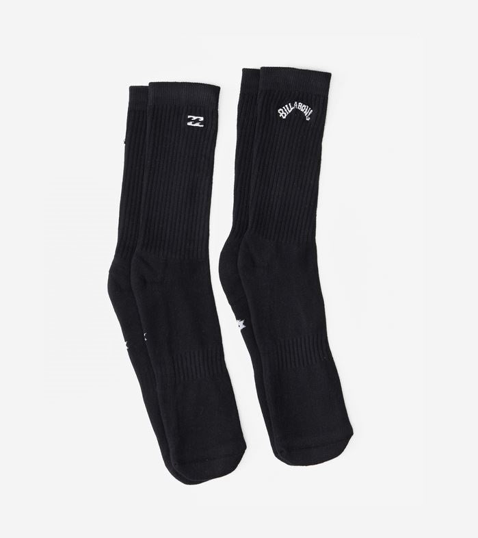 Billabong Core Crew Socks-Black