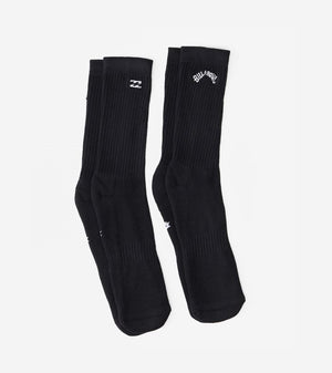 Billabong Core Crew Socks-Black
