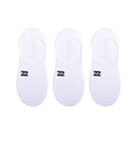 Billabong Core No Show Socks-White