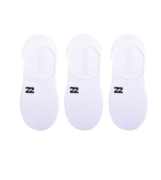 Billabong Core No Show Socks-White