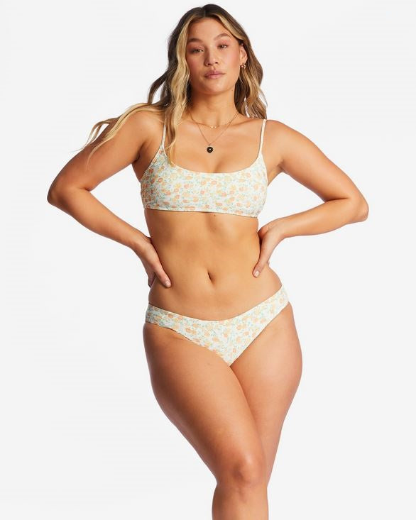 Billabong Aint She Sweet Tanlines Mini Top-Salt Crystal