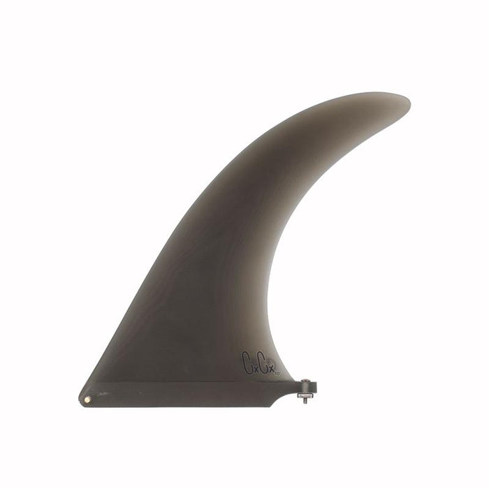 日本最級 Christenson Fin Captain Tracker Fin-Smoke-10 Single サーフィン・ボディボード