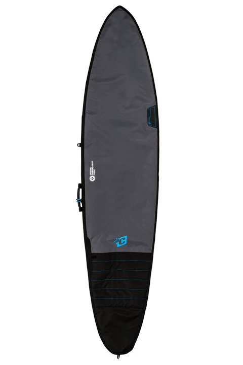 Creatures Gun Day Use Boardbag-Charcoal/Cyan