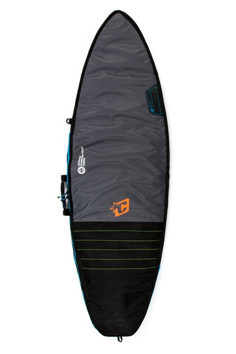 Creatures Grom Day Use Boardbag-Charcoal/Cyan