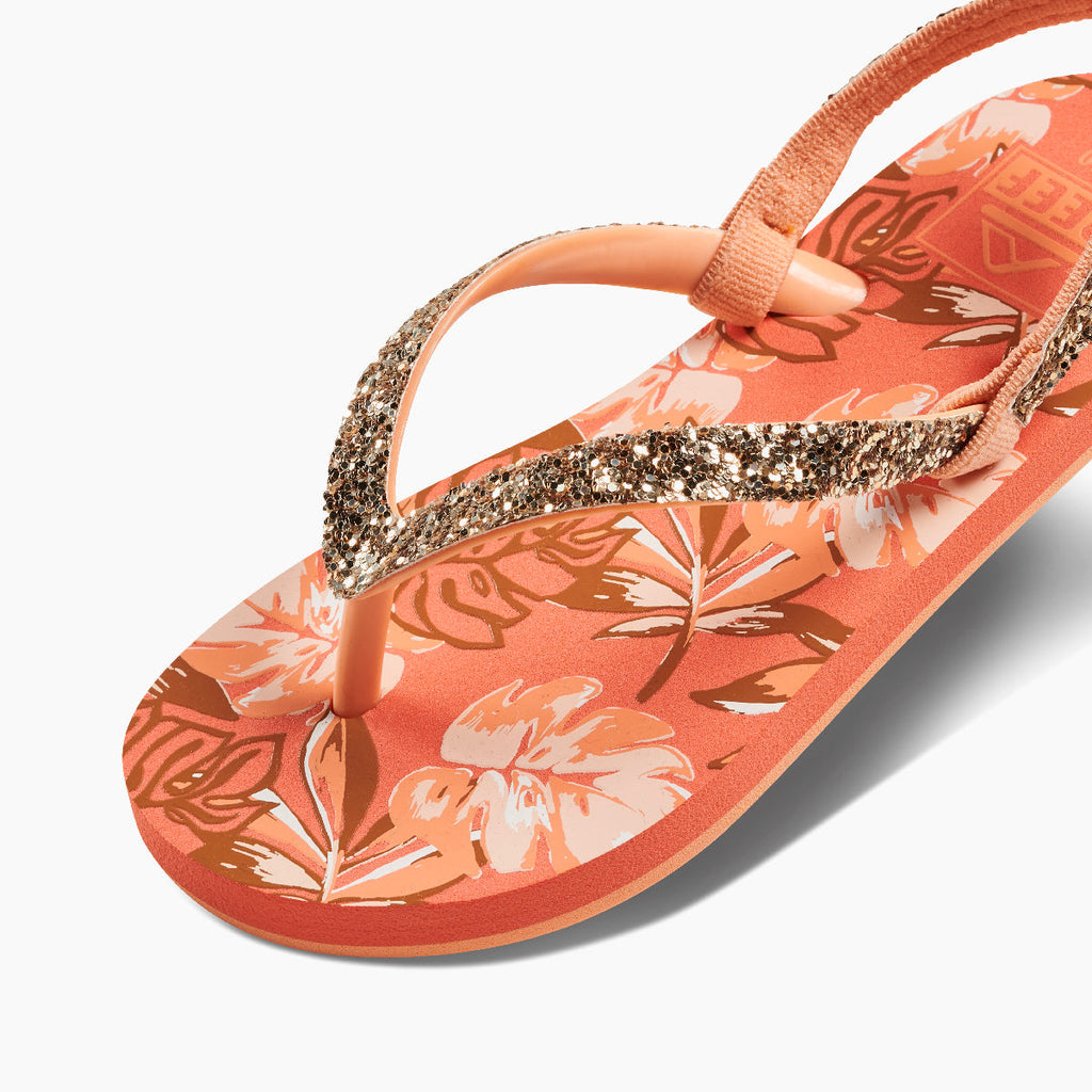 REEF Little Stargzer Prints Sandal-Monstera