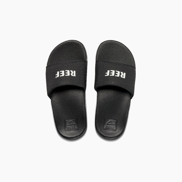 Reef Kids One Slide Sandal-Reef Black/White