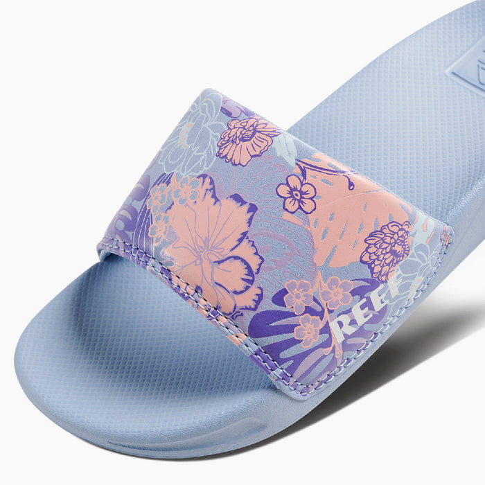 Reef Kids One Slide Sandal-Lavender Lei