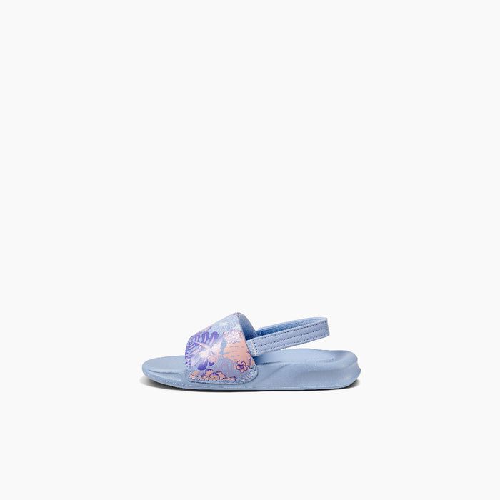 Reef Little One Slide Sandal-Lavender Lei