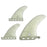 Channel Islands Mid 2+1 Fin Set-4.0"