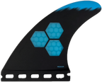 Channel Islands Tech 1 Tri Fin Set-Blue-Medium