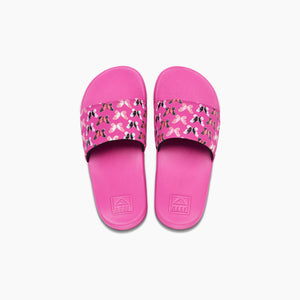 Reef Kids One Slide Sandal-Orchid Butterfly