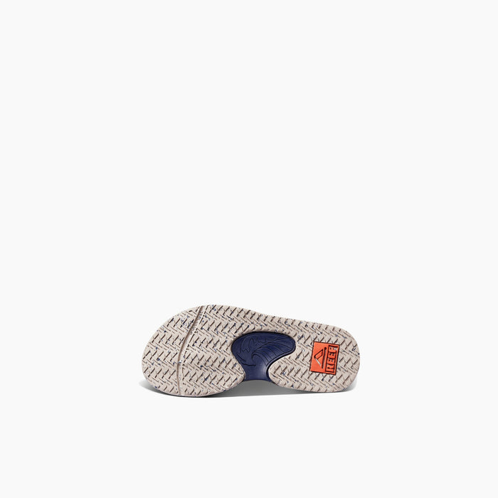 REEF Little Fanning Sandal-Taupe/Navy