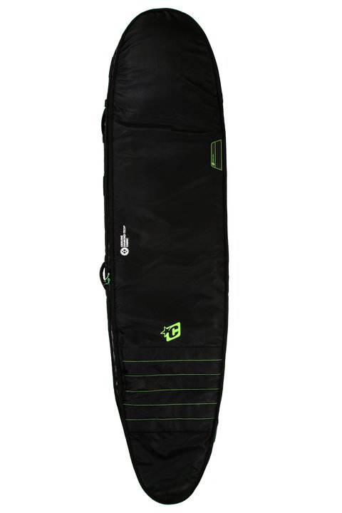 Creatures Double Longboard Boardbag-Black/Lime