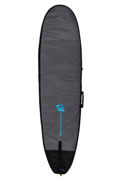 Creatures Longboard Day Use Boardbag-Charcoal/Cyan