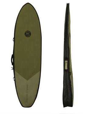 Creatures Hardwear Mid Length Day Use Boardbag-Military Black