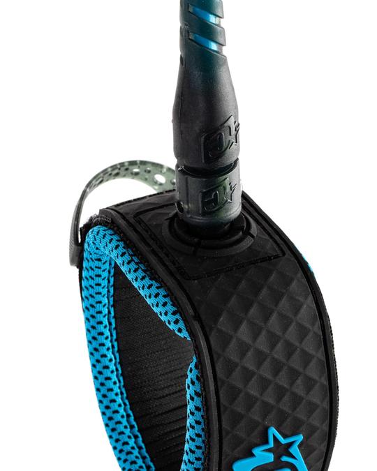Creatures Comp Leash-Black Cyan-6' x 1/4"