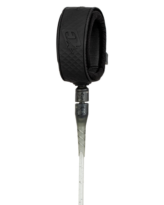 Creatures Comp Leash-White Speckle Black-6'0