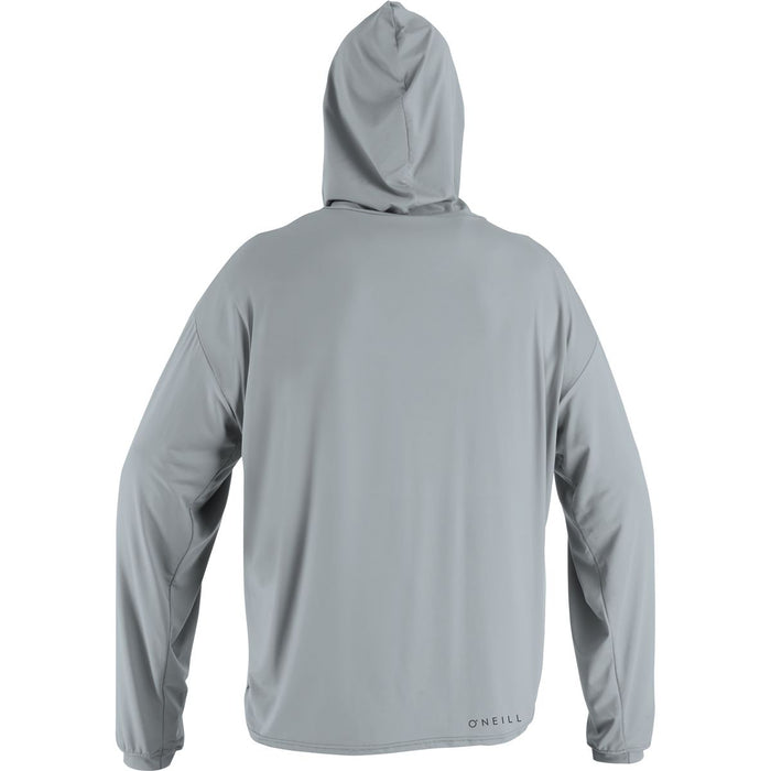 O'Neill 24-7 Traveler L/S Hooded Sun Shirt-Coolgry/Coolgry