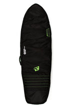 Creatures Double Fish Boardbag-Black/Lime