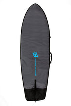 Creatures Fish Day Use Boardbag-Charcoal/Cyan