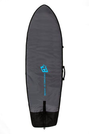 Creatures Fish Day Use Boardbag-Charcoal/Cyan— Alternate View
