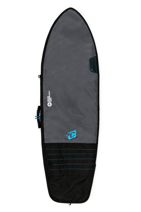 Creatures Fish Day Use Boardbag-Charcoal/Cyan