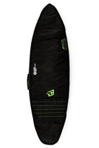 Creatures Double Shortboard Boardbag-Black/Lime