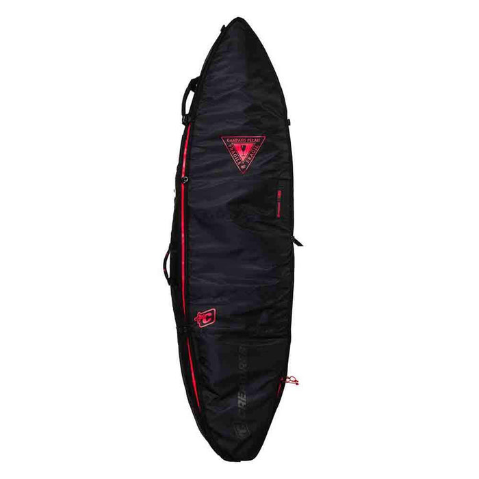 Creatures Shortboard Multi Tour Bag-Black/Red-6'3"