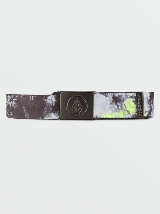 Volcom Circle Web Belt-Limeade