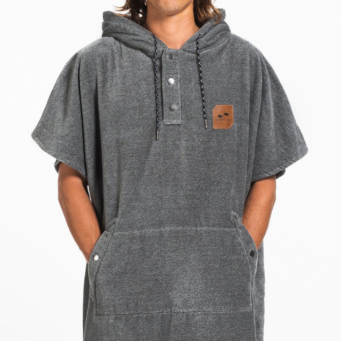 Slowtide The Digs LG/XL Poncho-Heather Grey