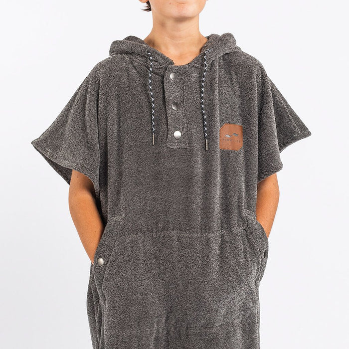 Slowtide The Digs SM/MD Poncho-Heather Grey